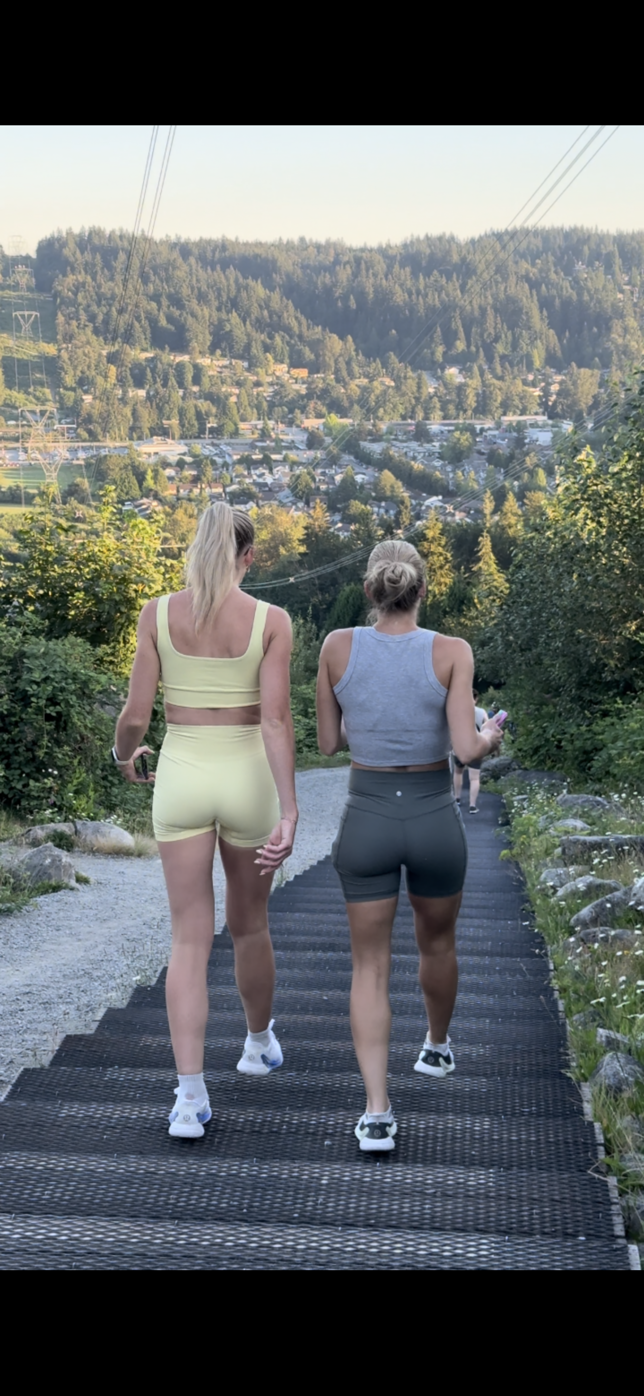 Dirty Blonde DUO Caught in Lulu BOOTY Shorts PT.2