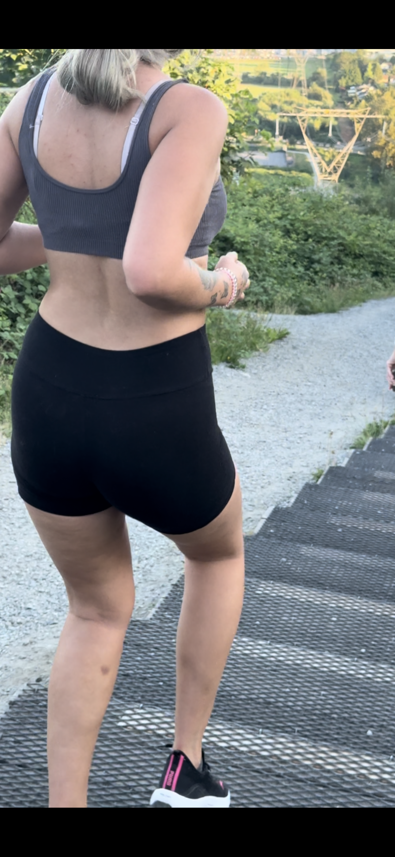 Dirty Blonde DUO Caught in Lulu BOOTY Shorts PT.2