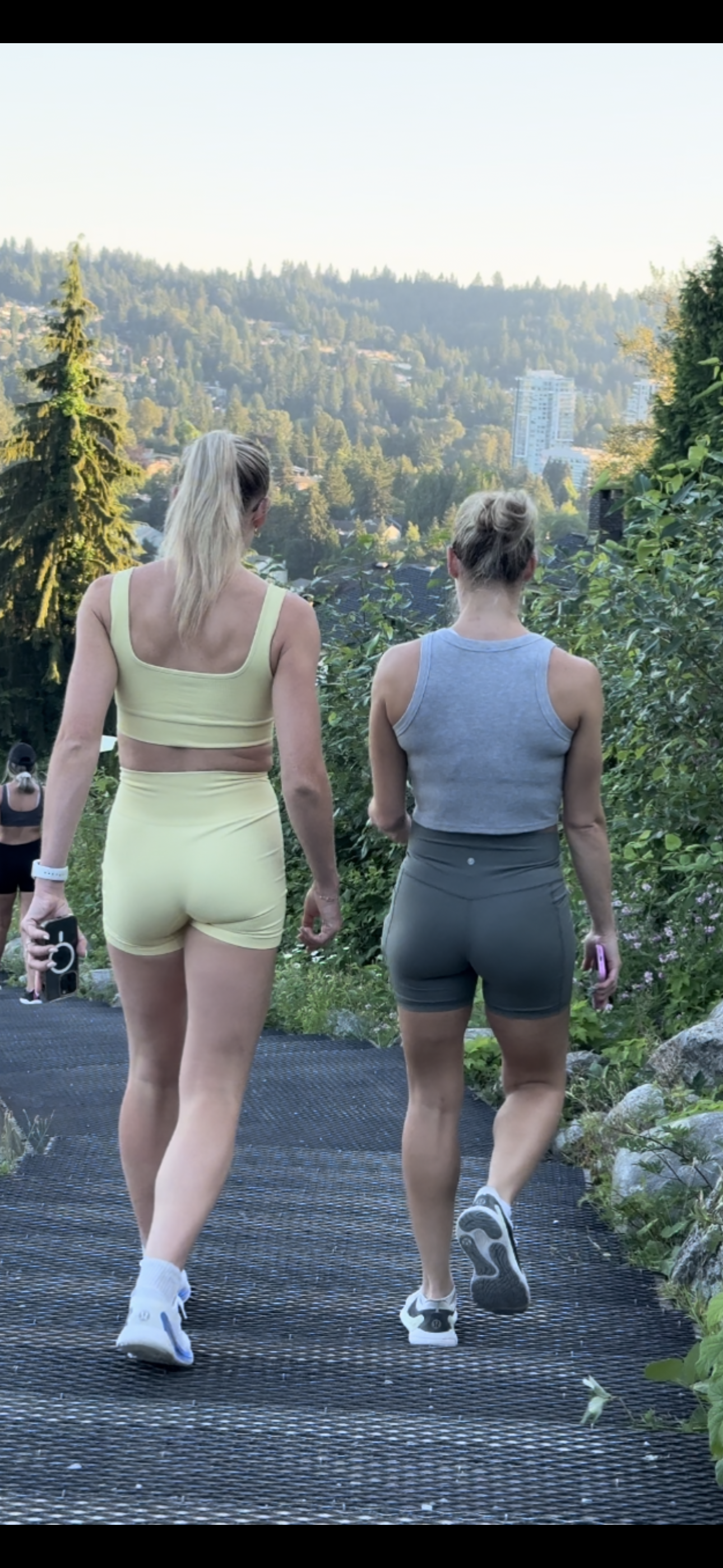 Dirty Blonde DUO Caught in Lulu BOOTY Shorts PT.2
