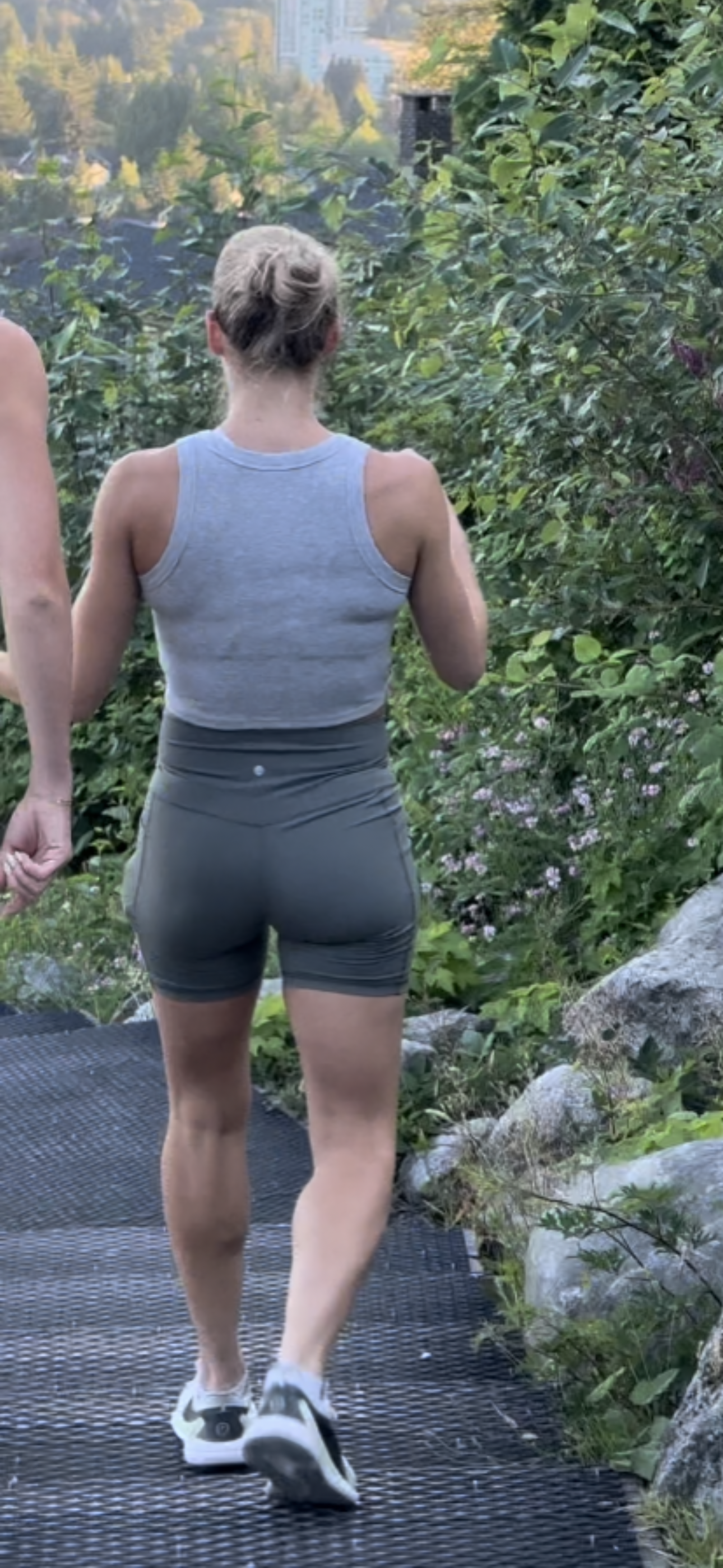 Dirty Blonde DUO Caught in Lulu BOOTY Shorts PT.2