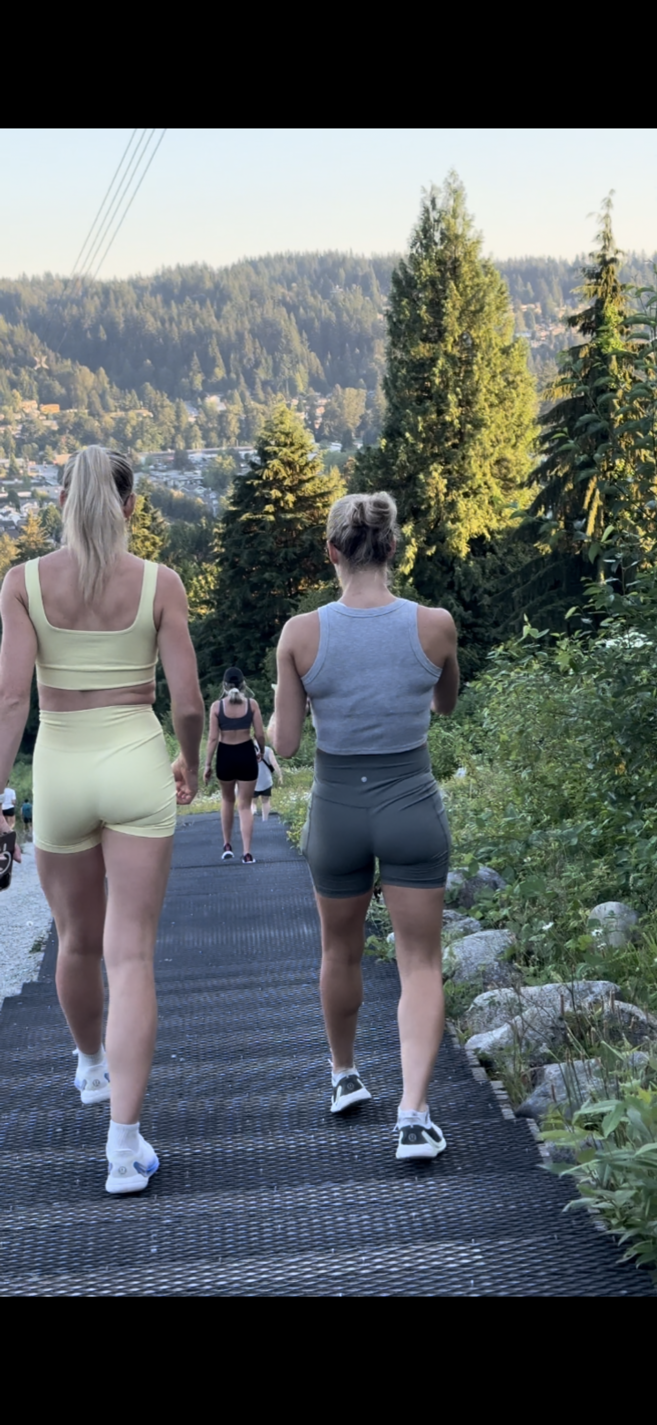 Dirty Blonde DUO Caught in Lulu BOOTY Shorts PT.2