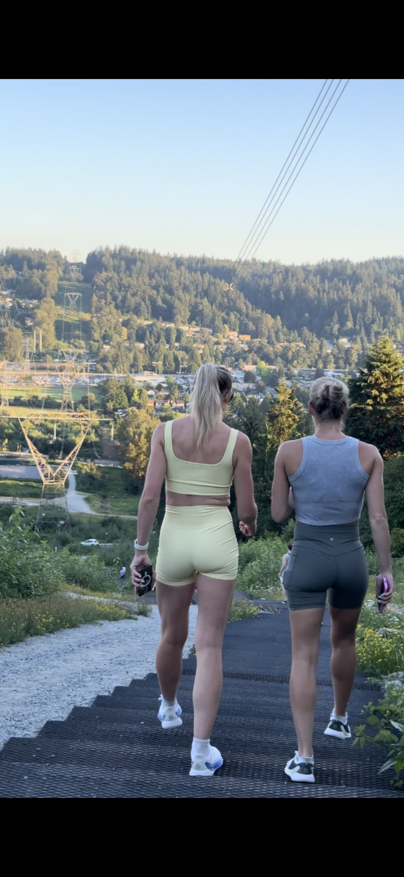 Dirty Blonde DUO Caught in Lulu BOOTY Shorts PT.2