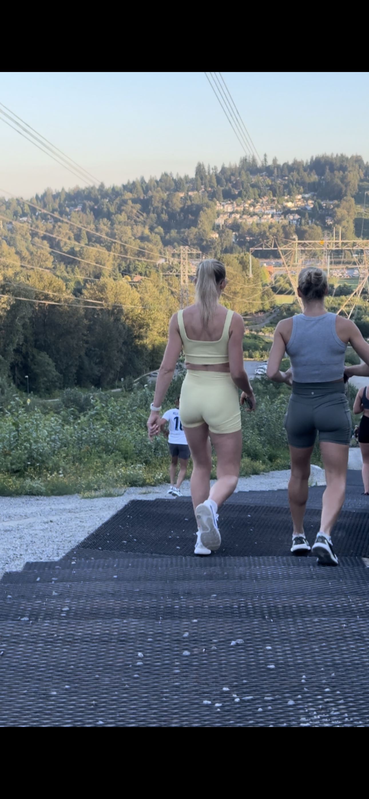 Dirty Blonde DUO Caught in Lulu BOOTY Shorts PT.2