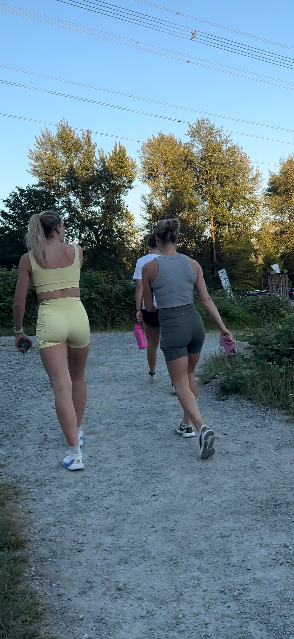 Dirty Blonde DUO Caught in Lulu BOOTY Shorts PT.2