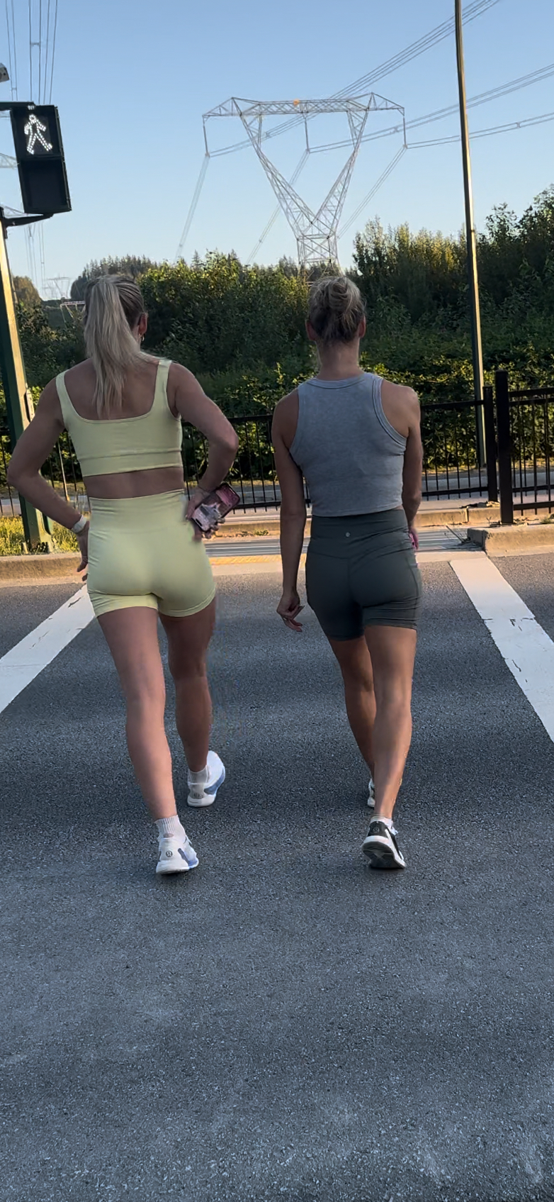 Dirty Blonde DUO Caught in Lulu BOOTY Shorts PT.2