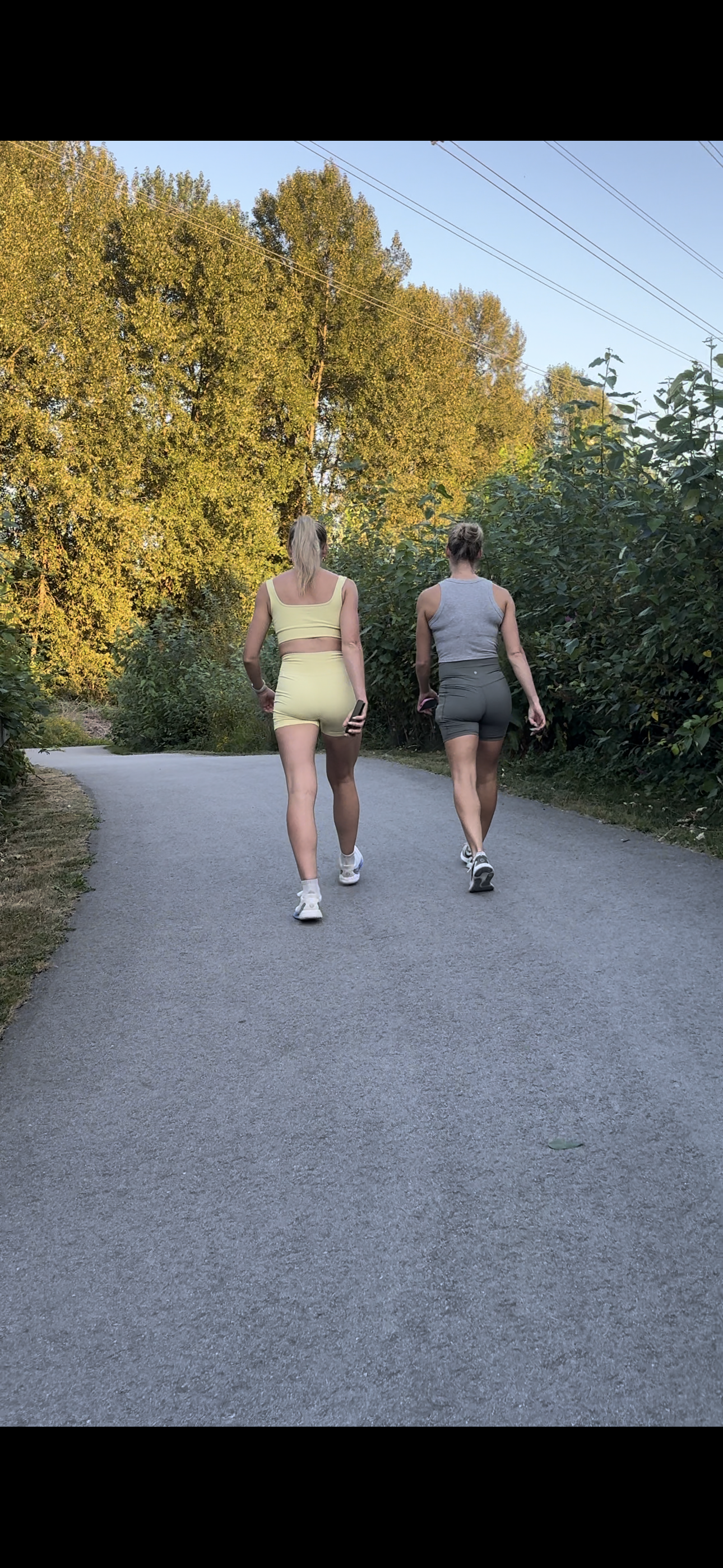 Dirty Blonde DUO Caught in Lulu BOOTY Shorts PT.2