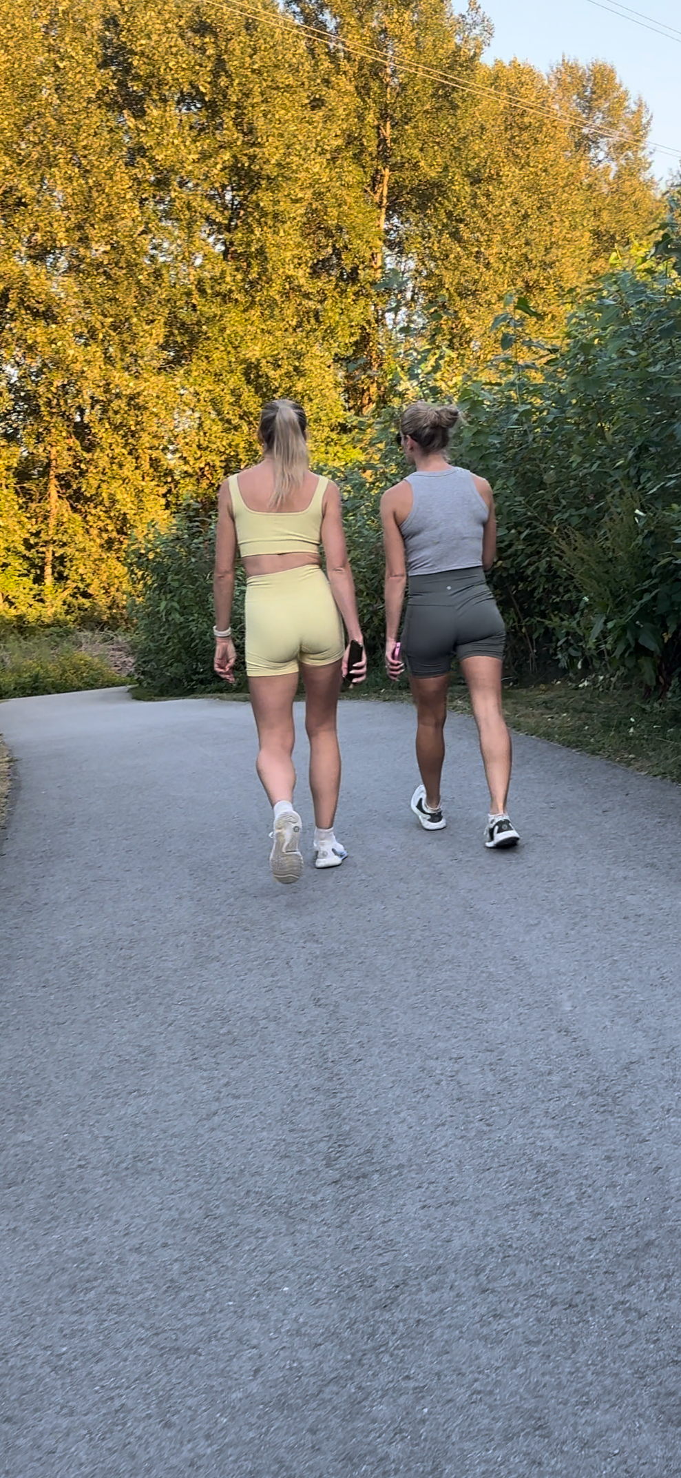 Dirty Blonde DUO Caught in Lulu BOOTY Shorts PT.2