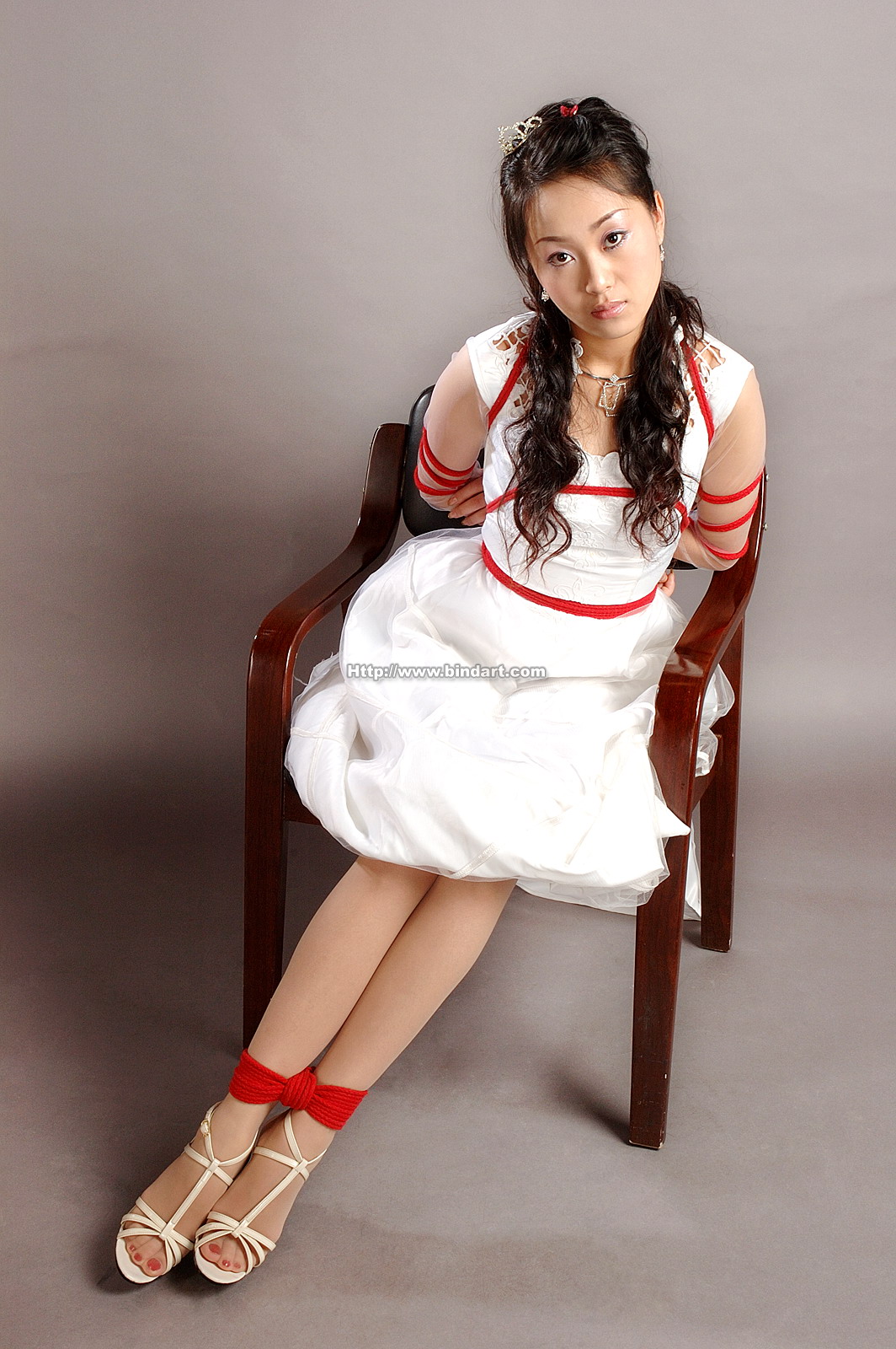 Chinese lady bondage 266-1