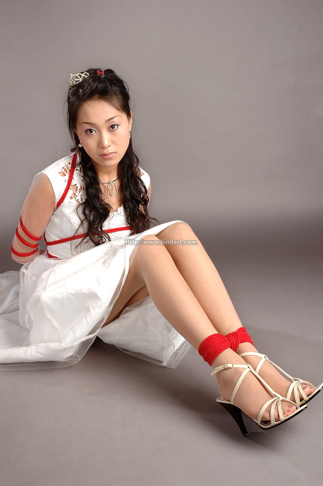 Chinese lady bondage 266-1