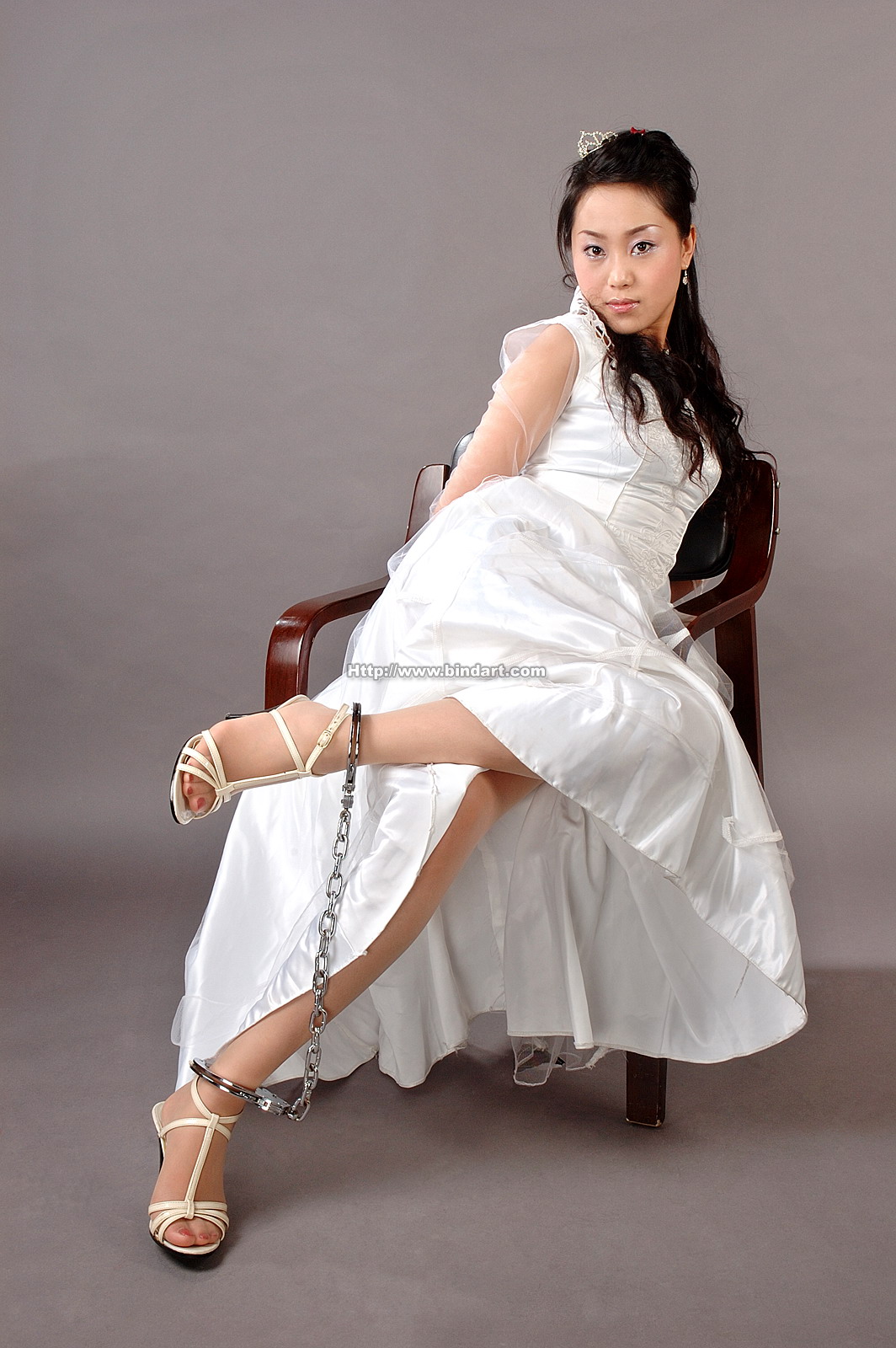 Chinese lady bondage 266-2