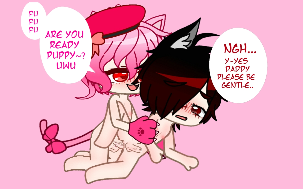 [Gacha] UwU Cat and Alpha Bad Boy Swap Roles