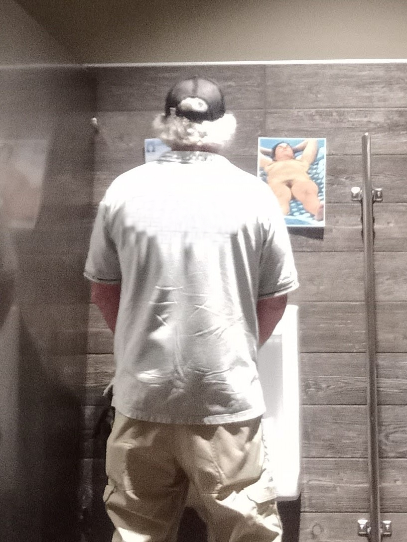 Angela Posted in a Toilet