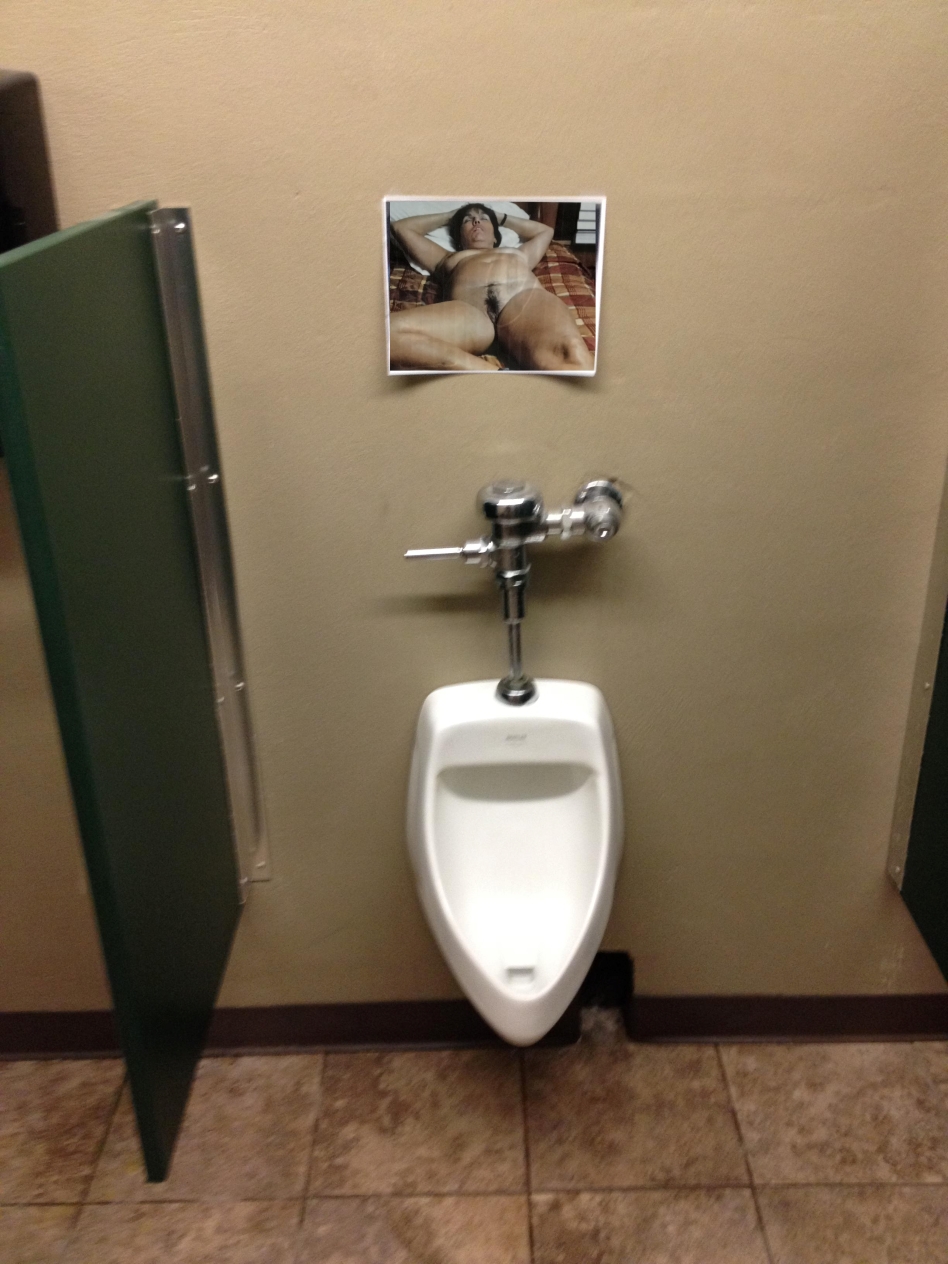 Angela Posted in a Toilet