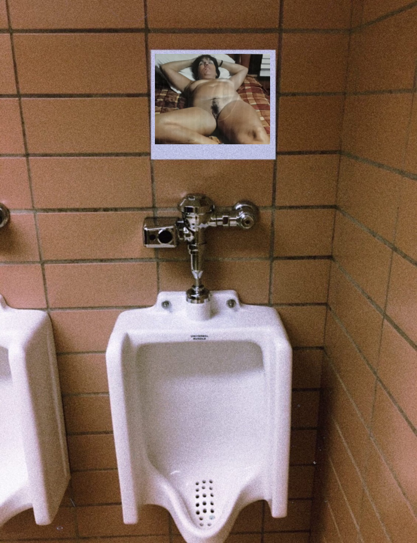 Angela Posted in a Toilet