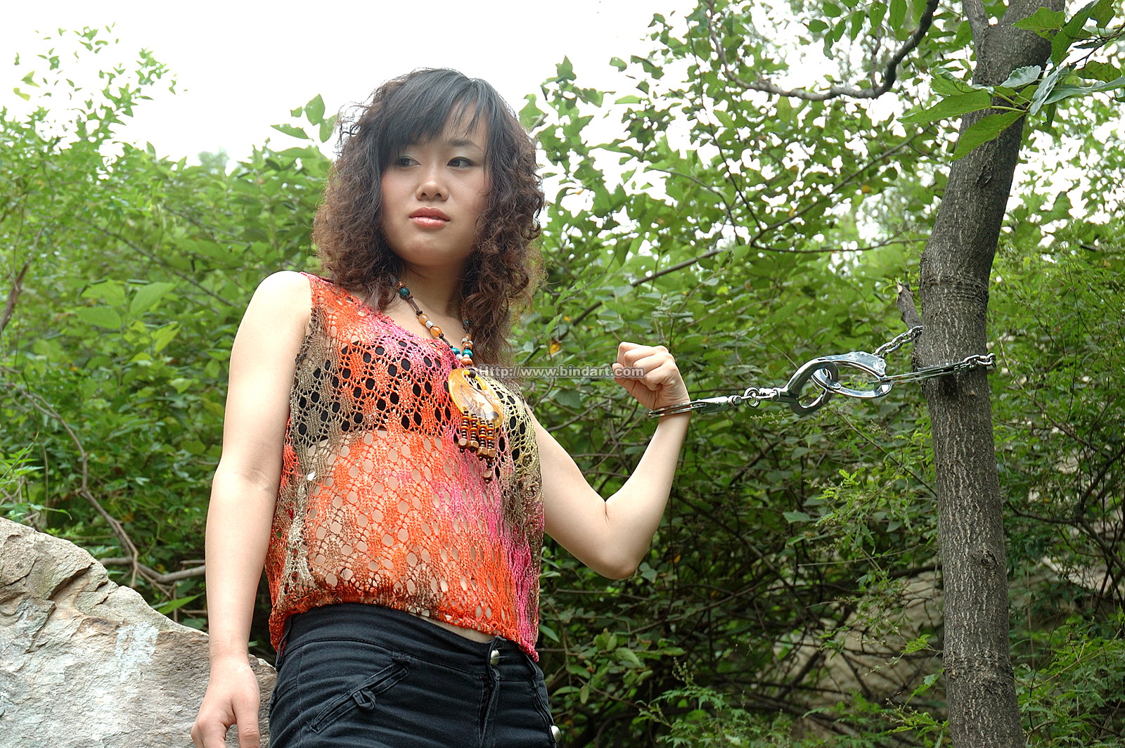 Chinese lady bondage 270