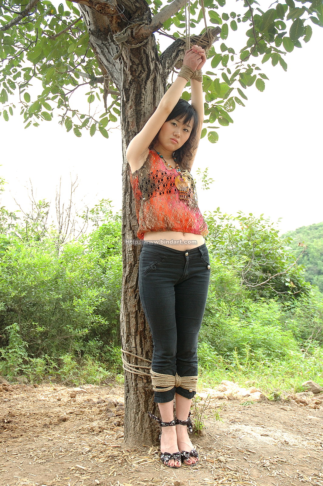 Chinese lady bondage 270