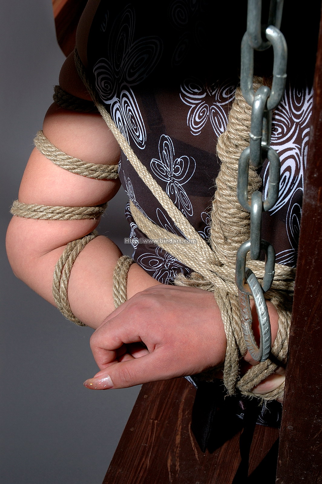 Chinese lady bondage 276-2