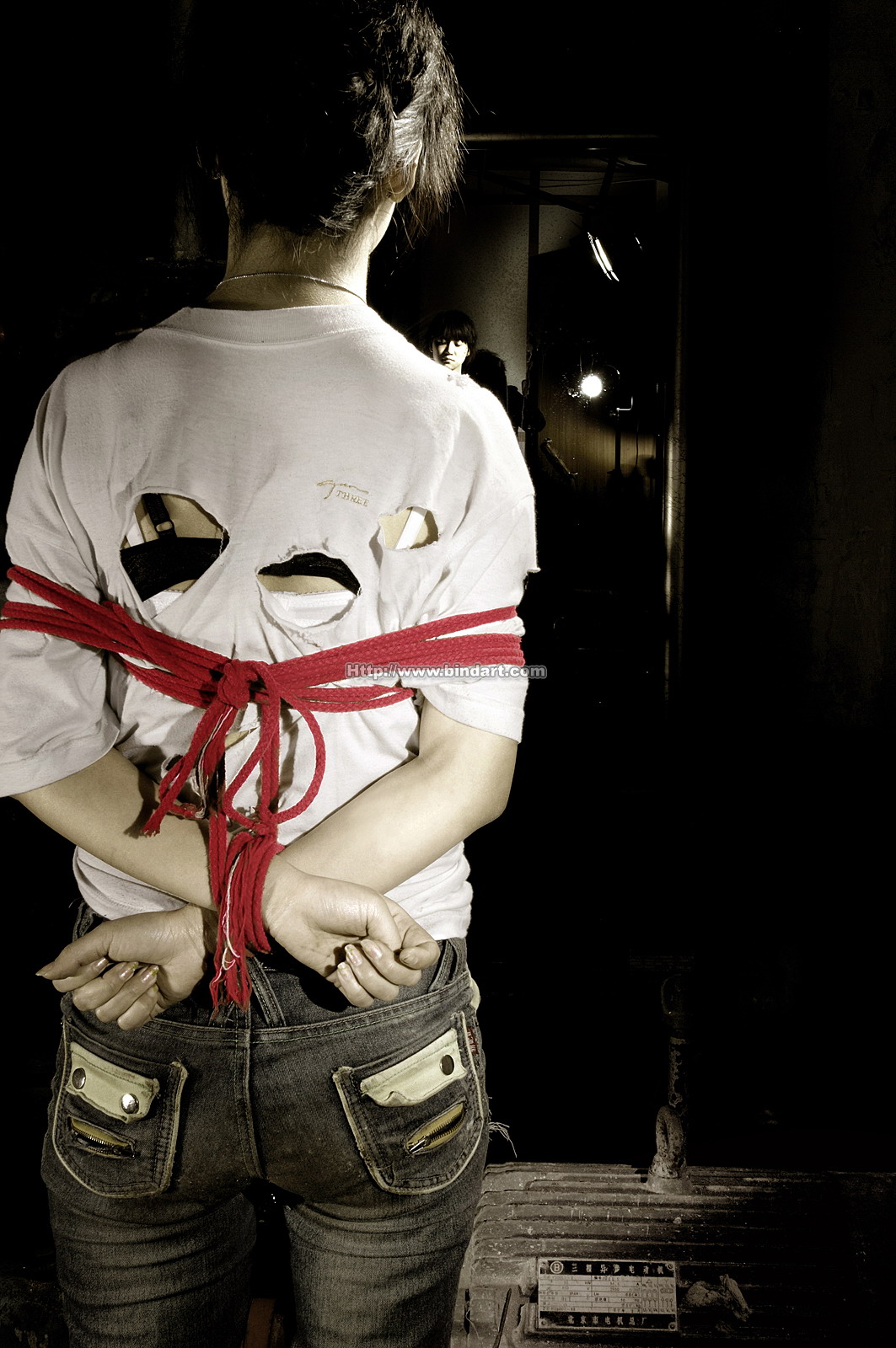 Chinese lady bondage 284