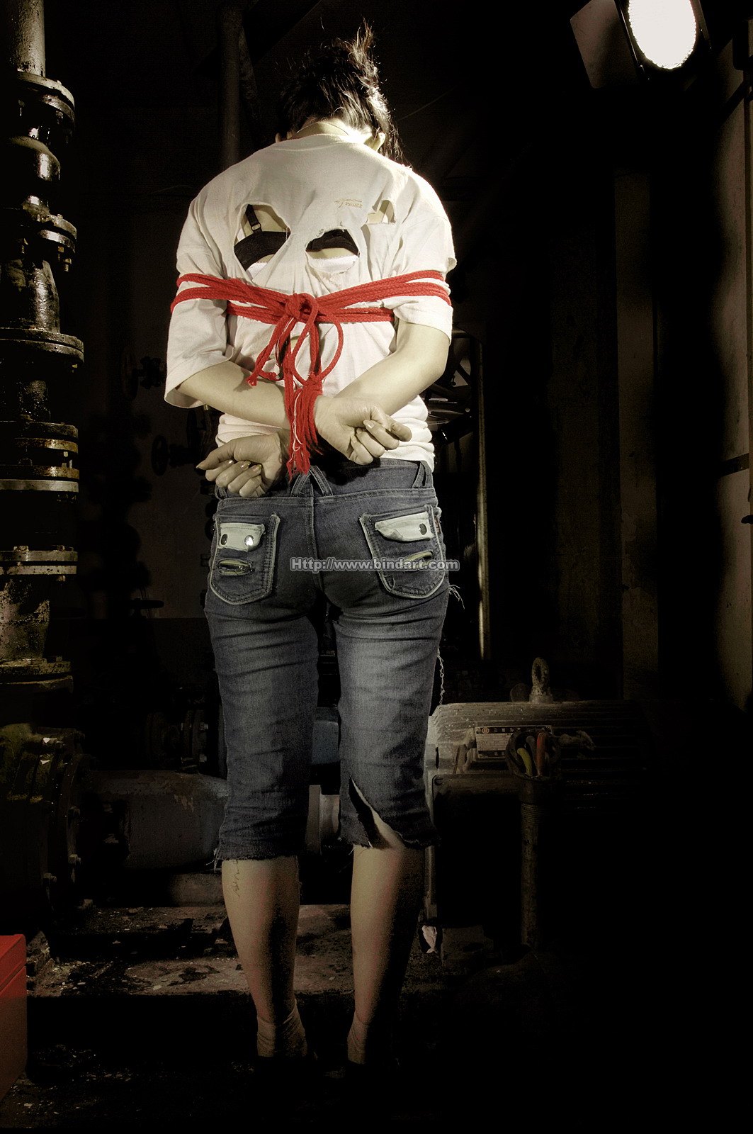 Chinese lady bondage 284