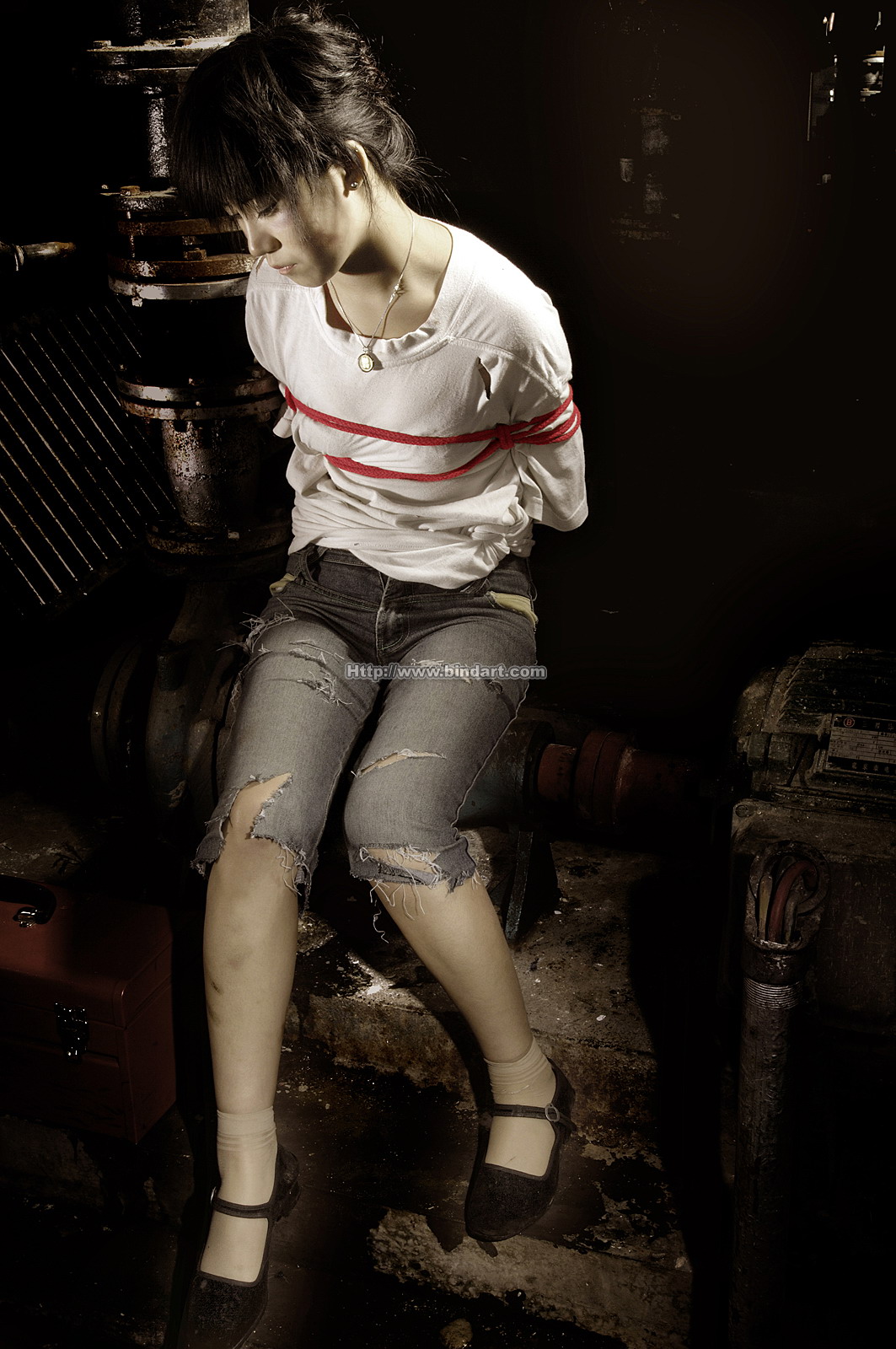 Chinese lady bondage 284