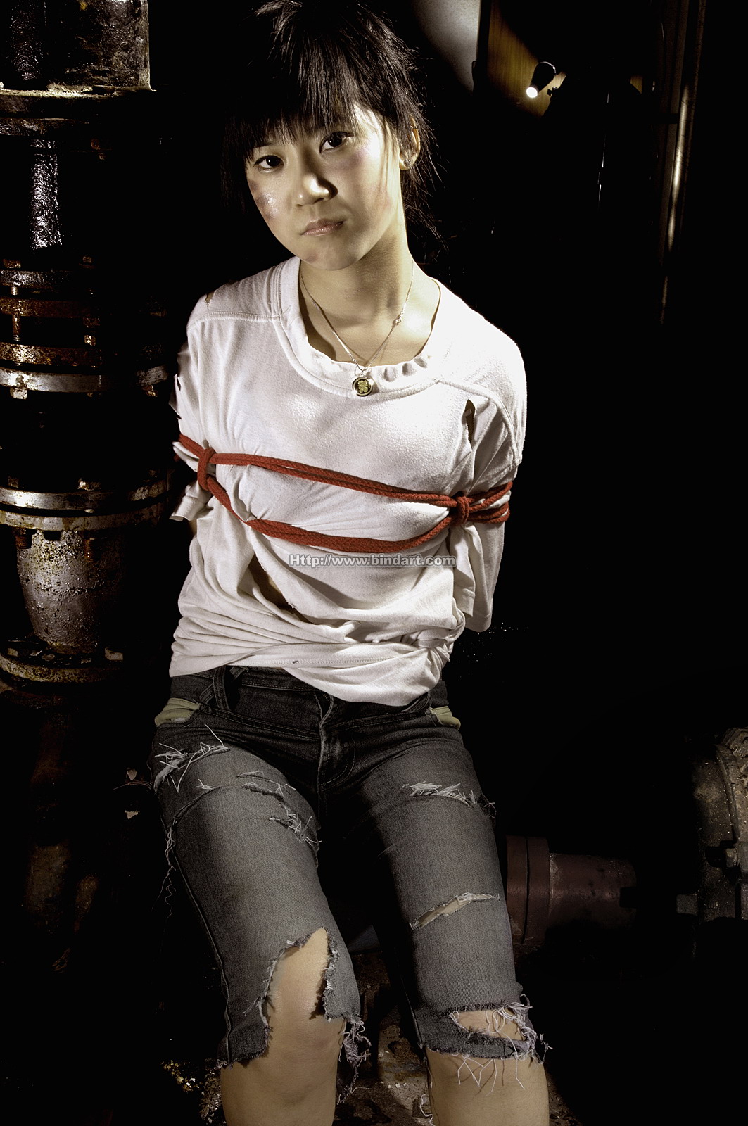 Chinese lady bondage 284