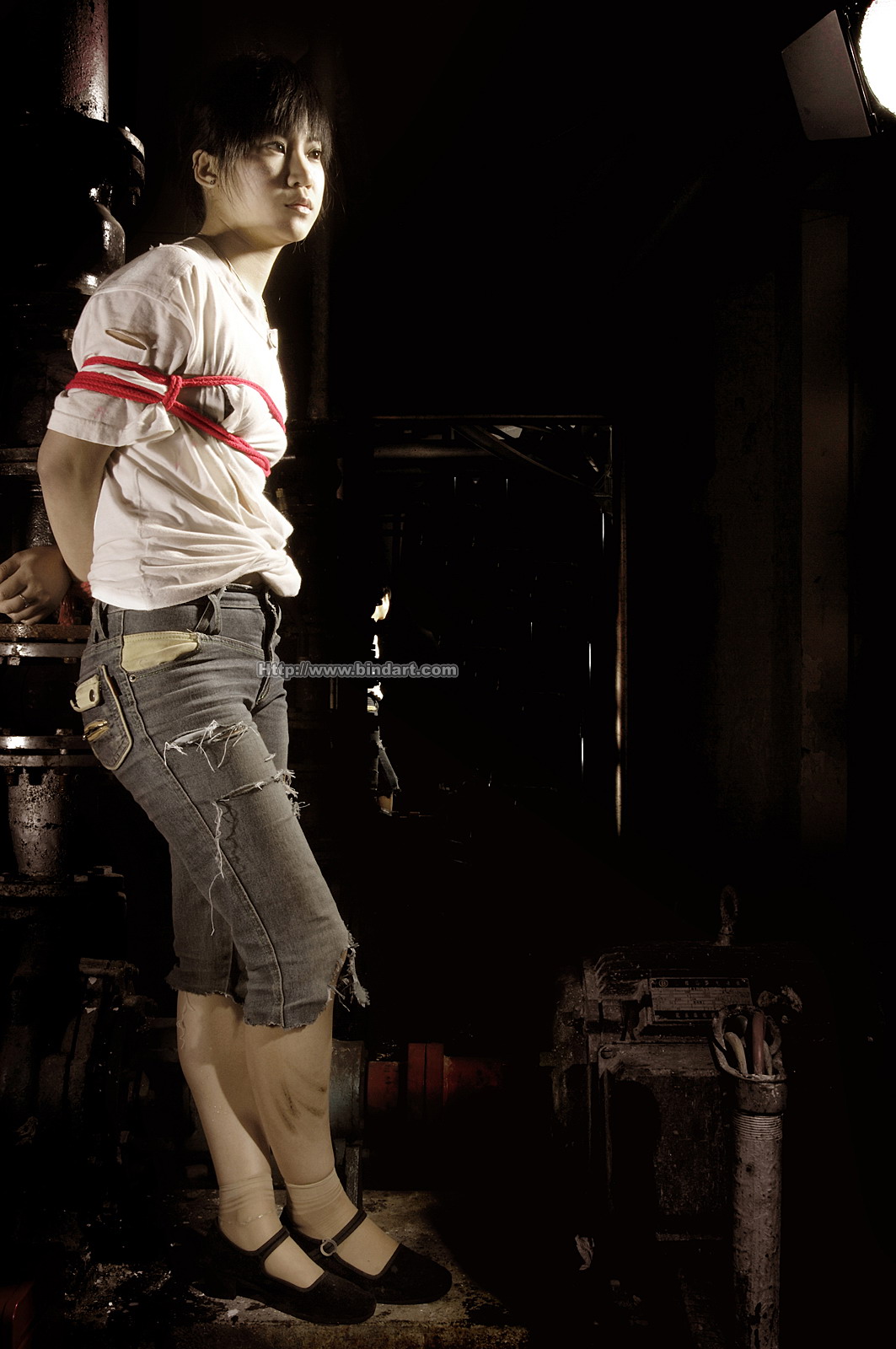 Chinese lady bondage 284