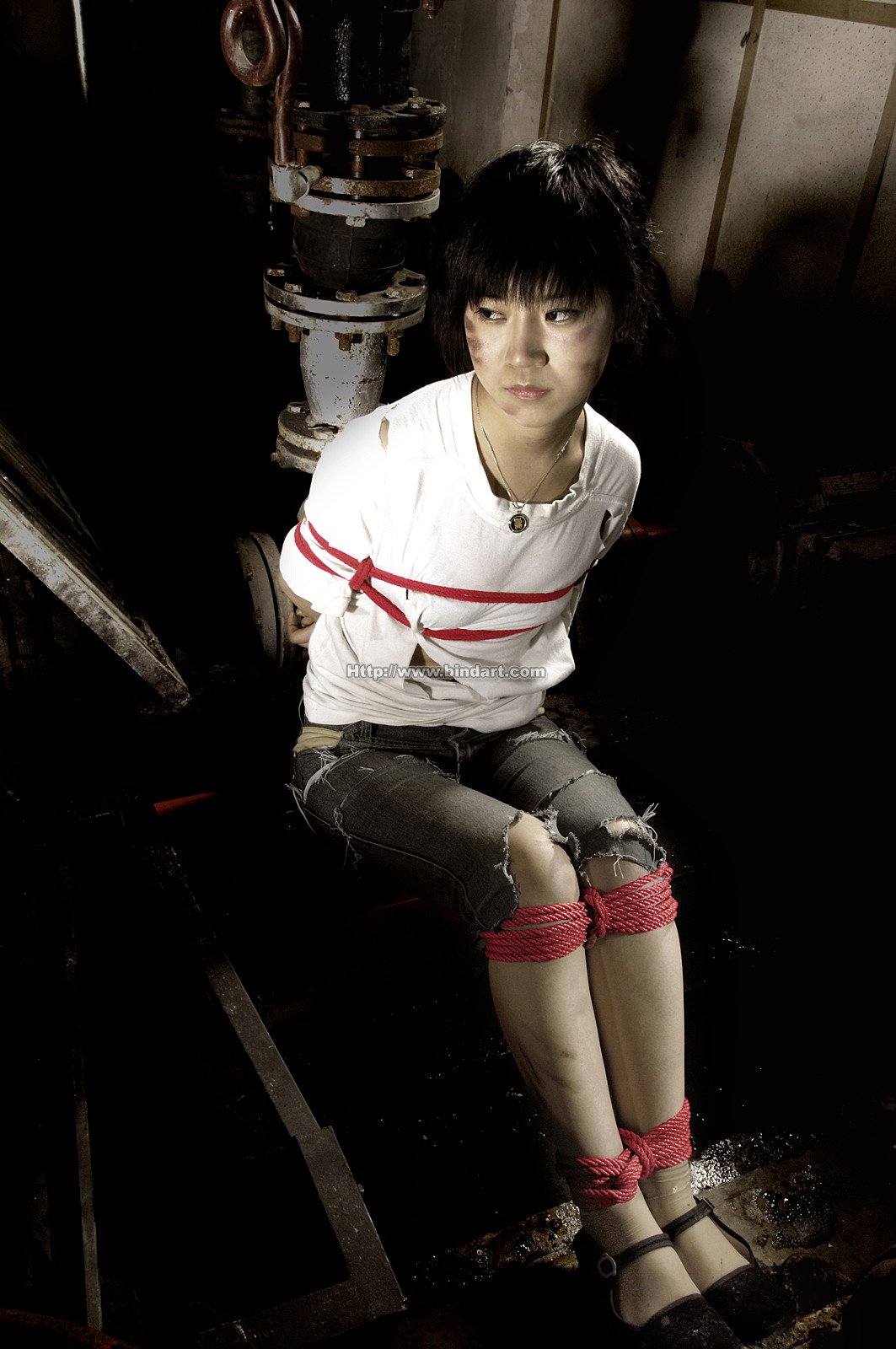 Chinese lady bondage 284