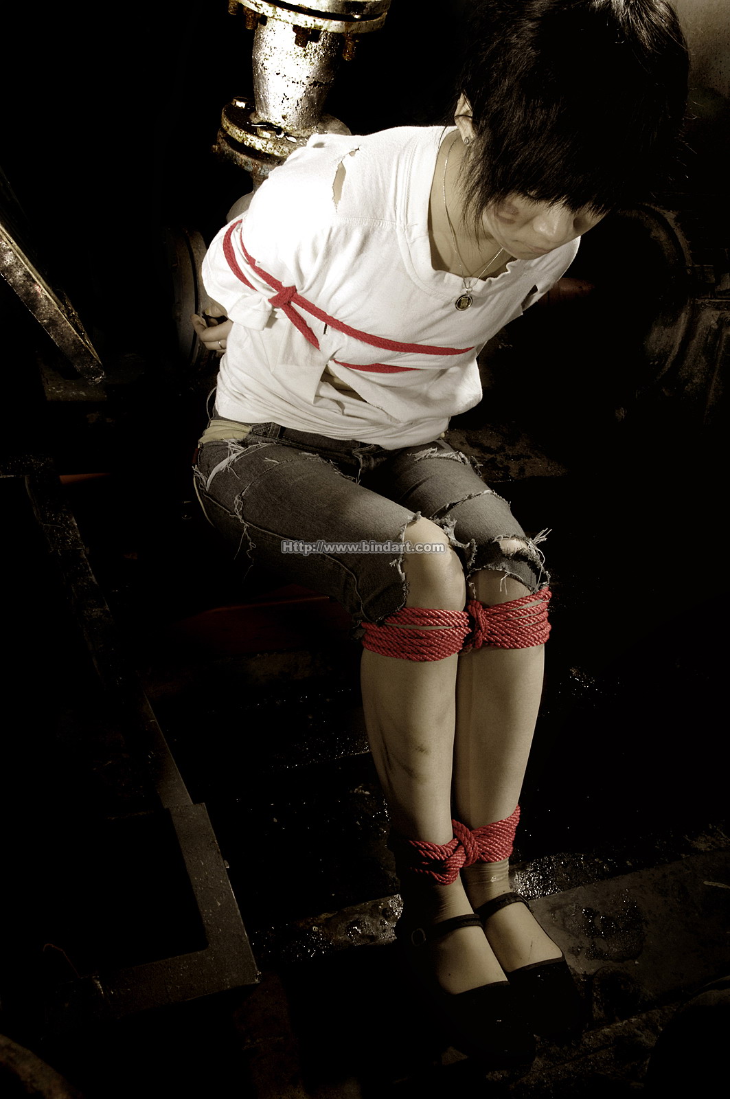 Chinese lady bondage 284