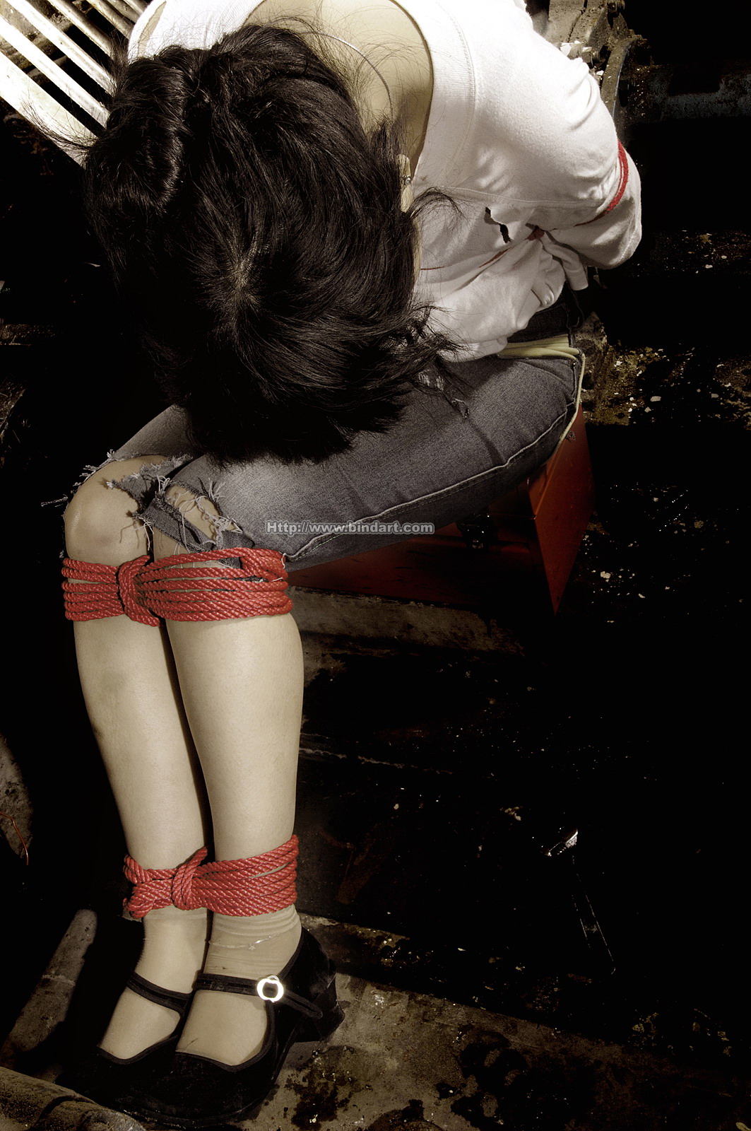 Chinese lady bondage 284