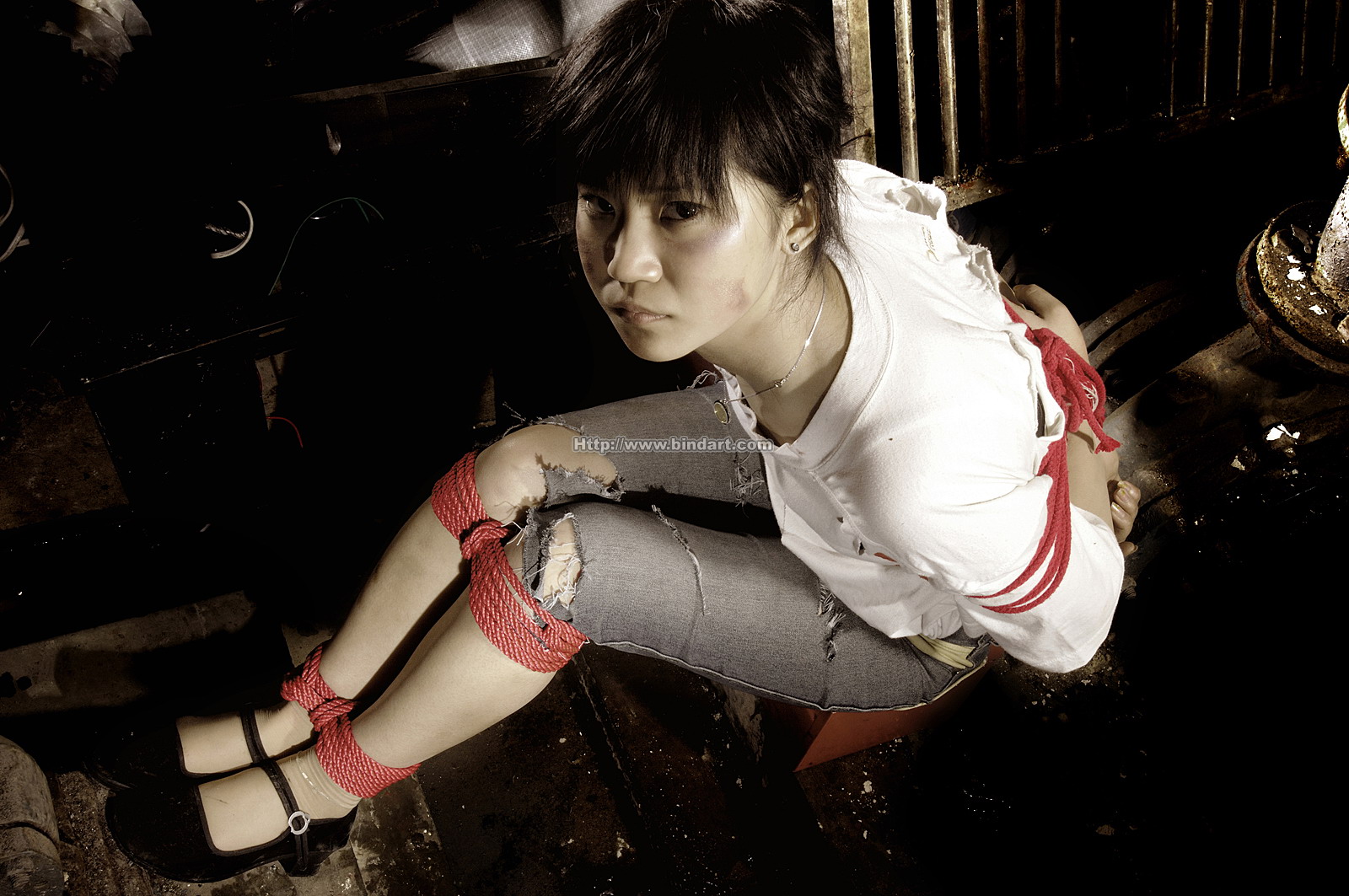 Chinese lady bondage 284