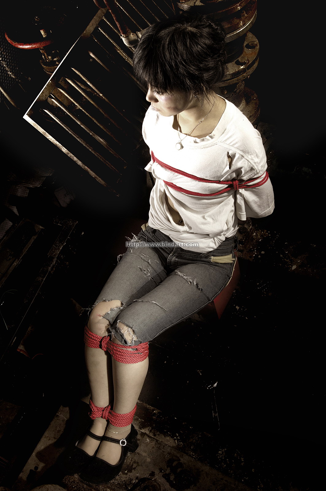 Chinese lady bondage 284