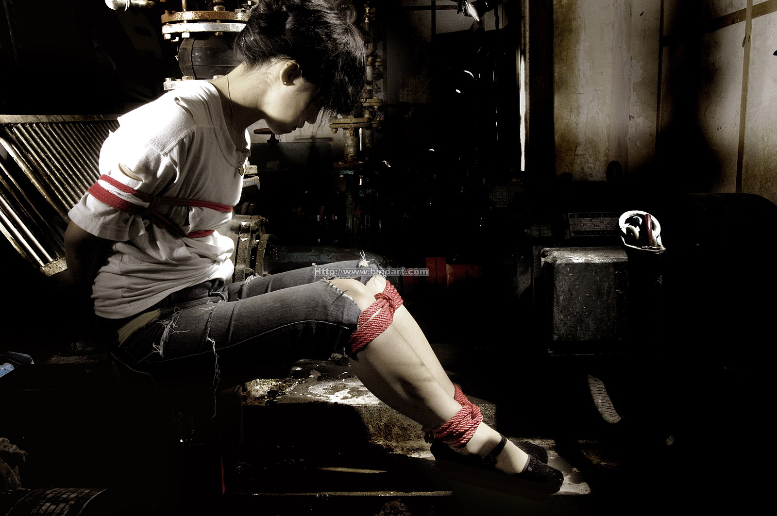 Chinese lady bondage 284