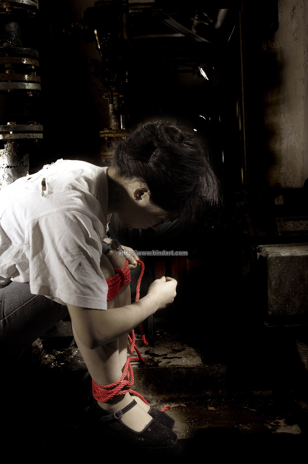 Chinese lady bondage 284