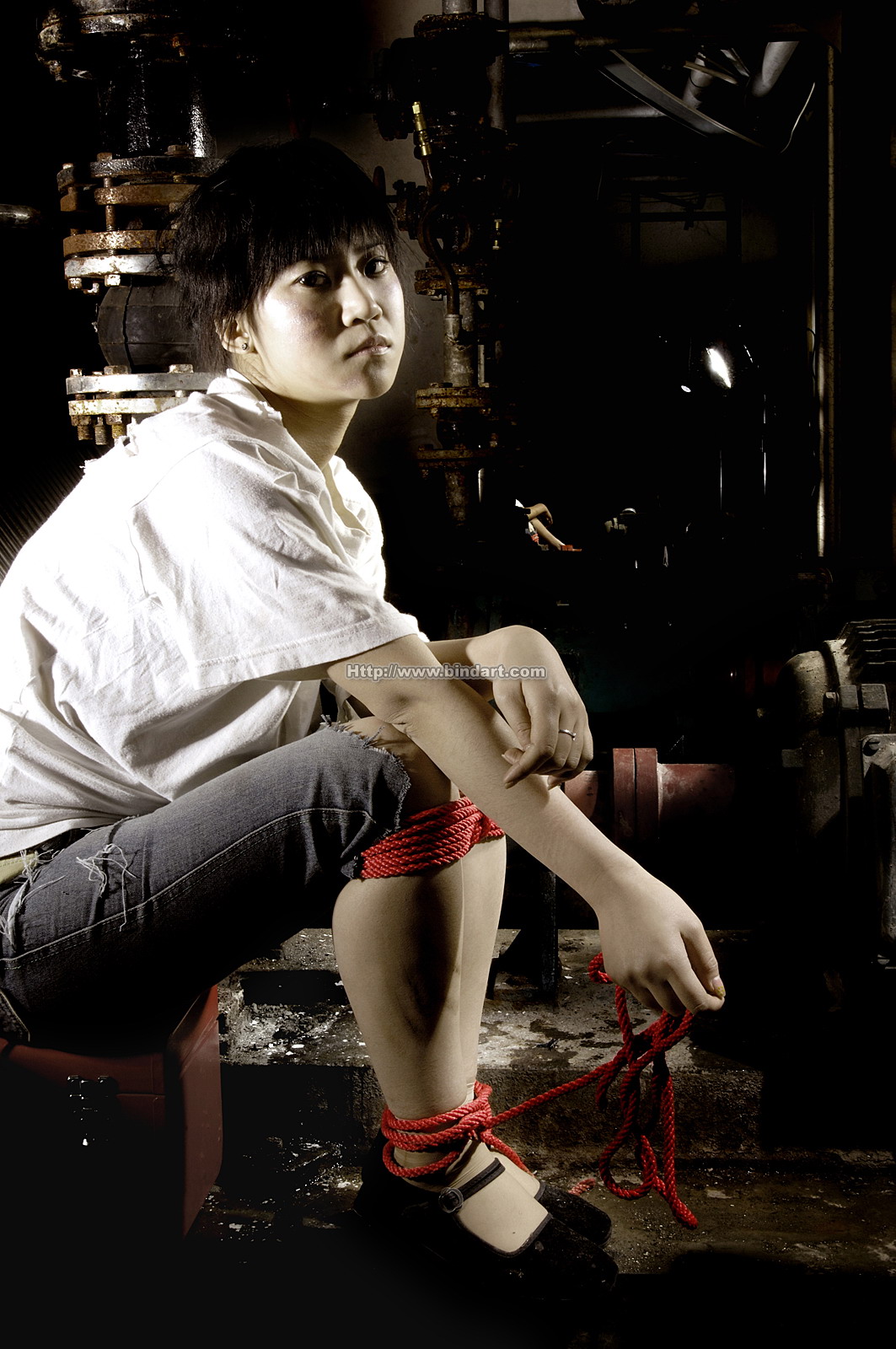 Chinese lady bondage 284