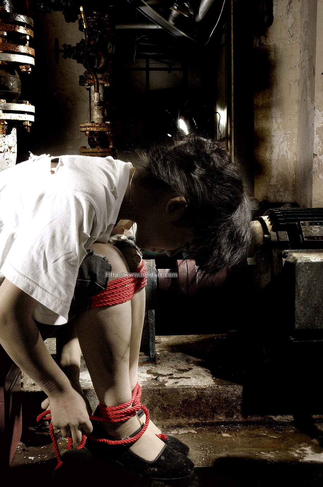 Chinese lady bondage 284