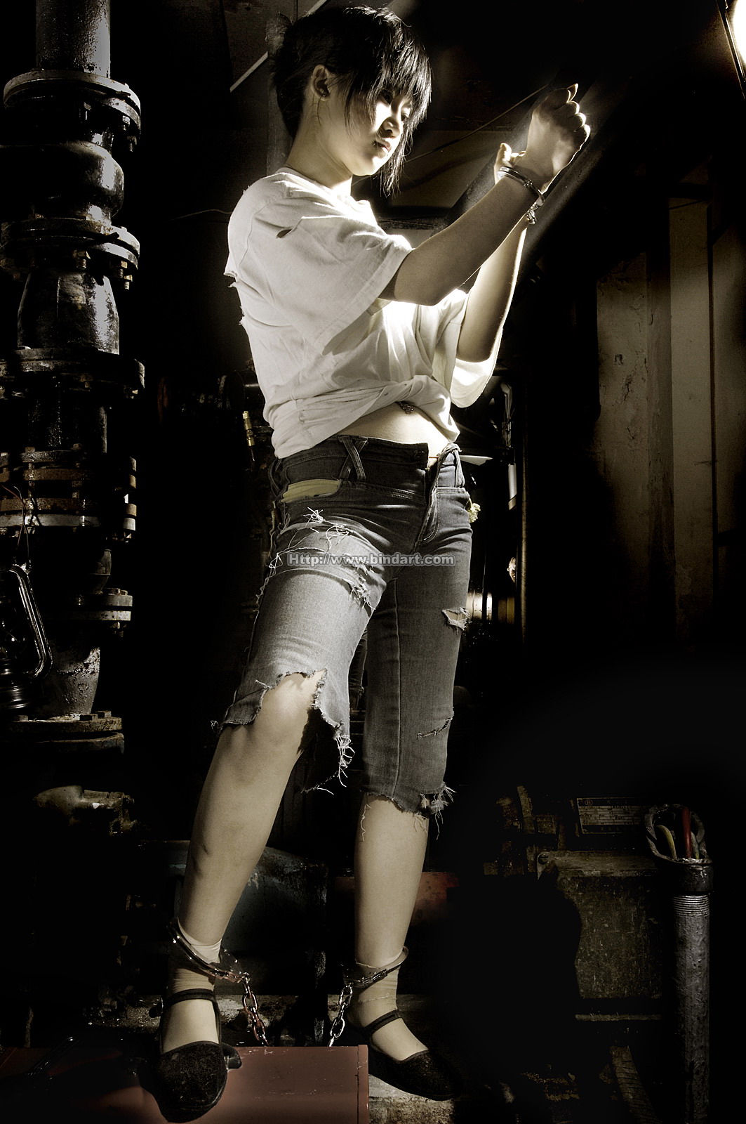 Chinese lady bondage 284-2