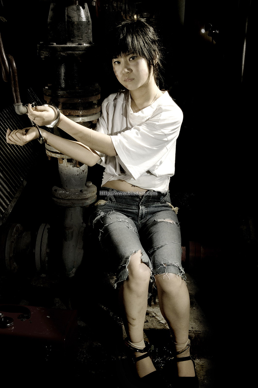 Chinese lady bondage 284-2