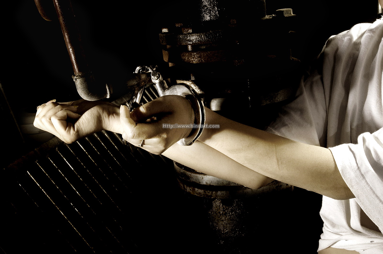 Chinese lady bondage 284-2