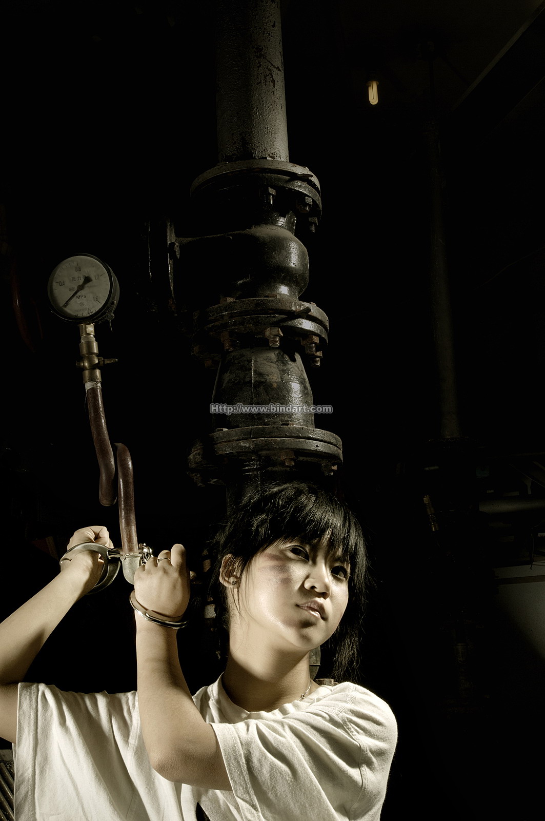 Chinese lady bondage 284-2