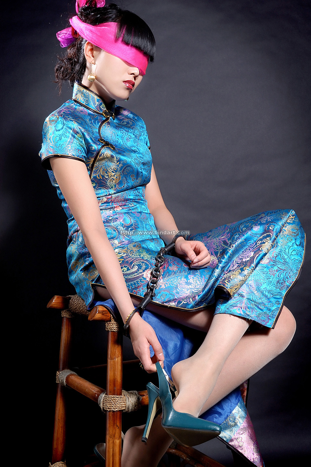 Chinese lady bondage 309