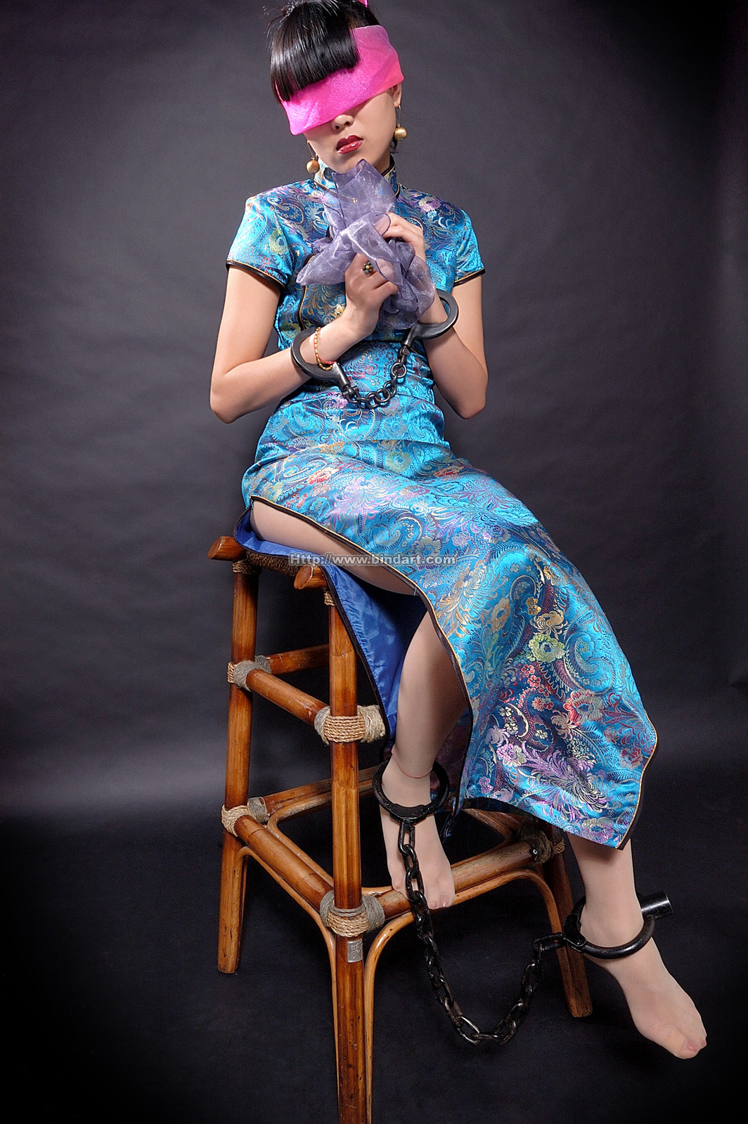 Chinese lady bondage 309