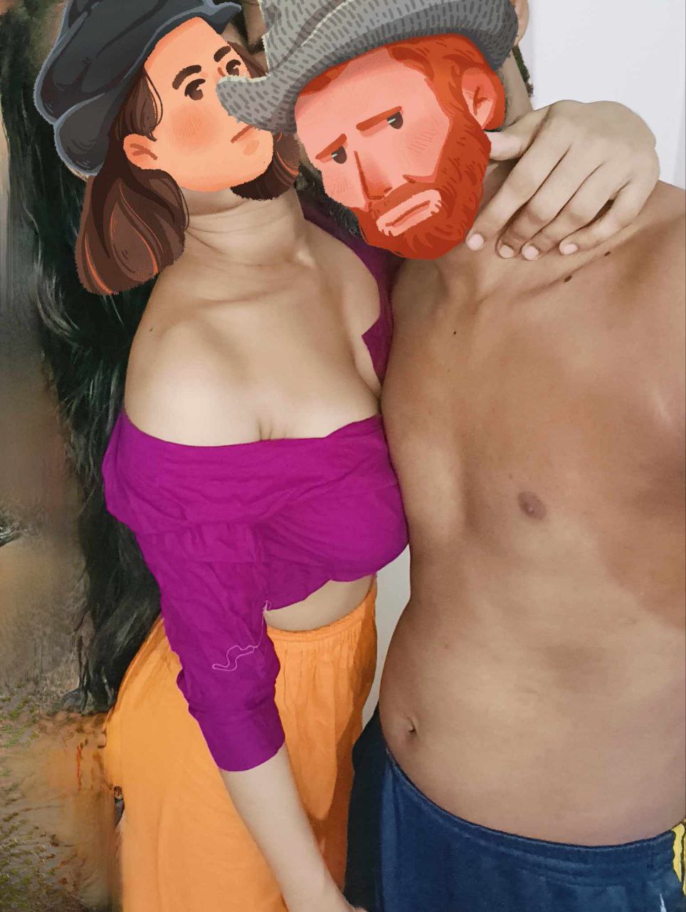 Shown Boobs and Pussy