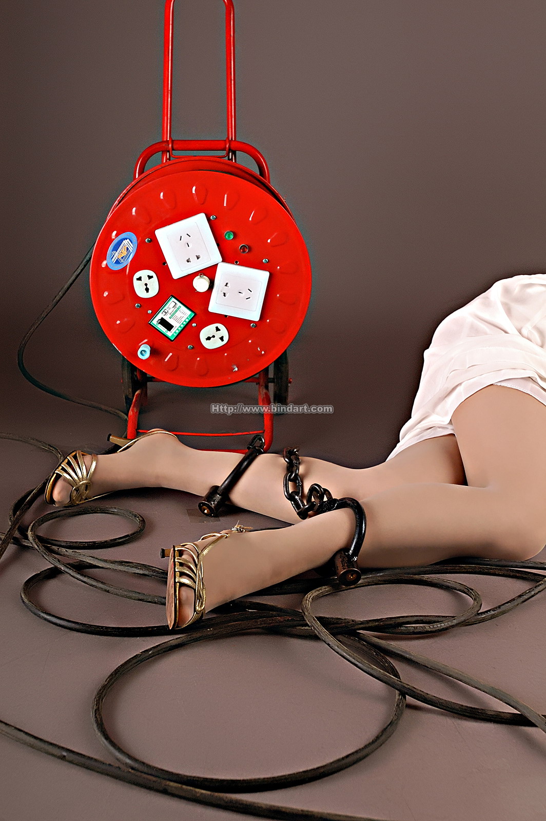 Chinese lady bondage 343-1