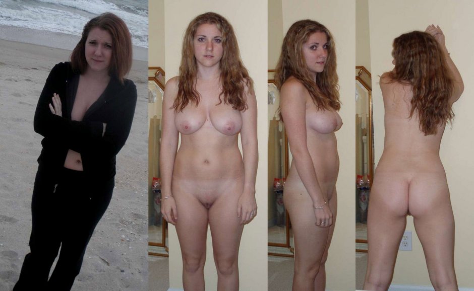 dressed and undressed women