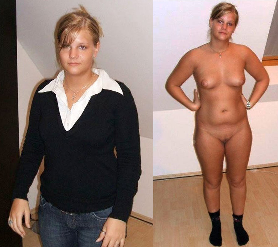 dressed and undressed women