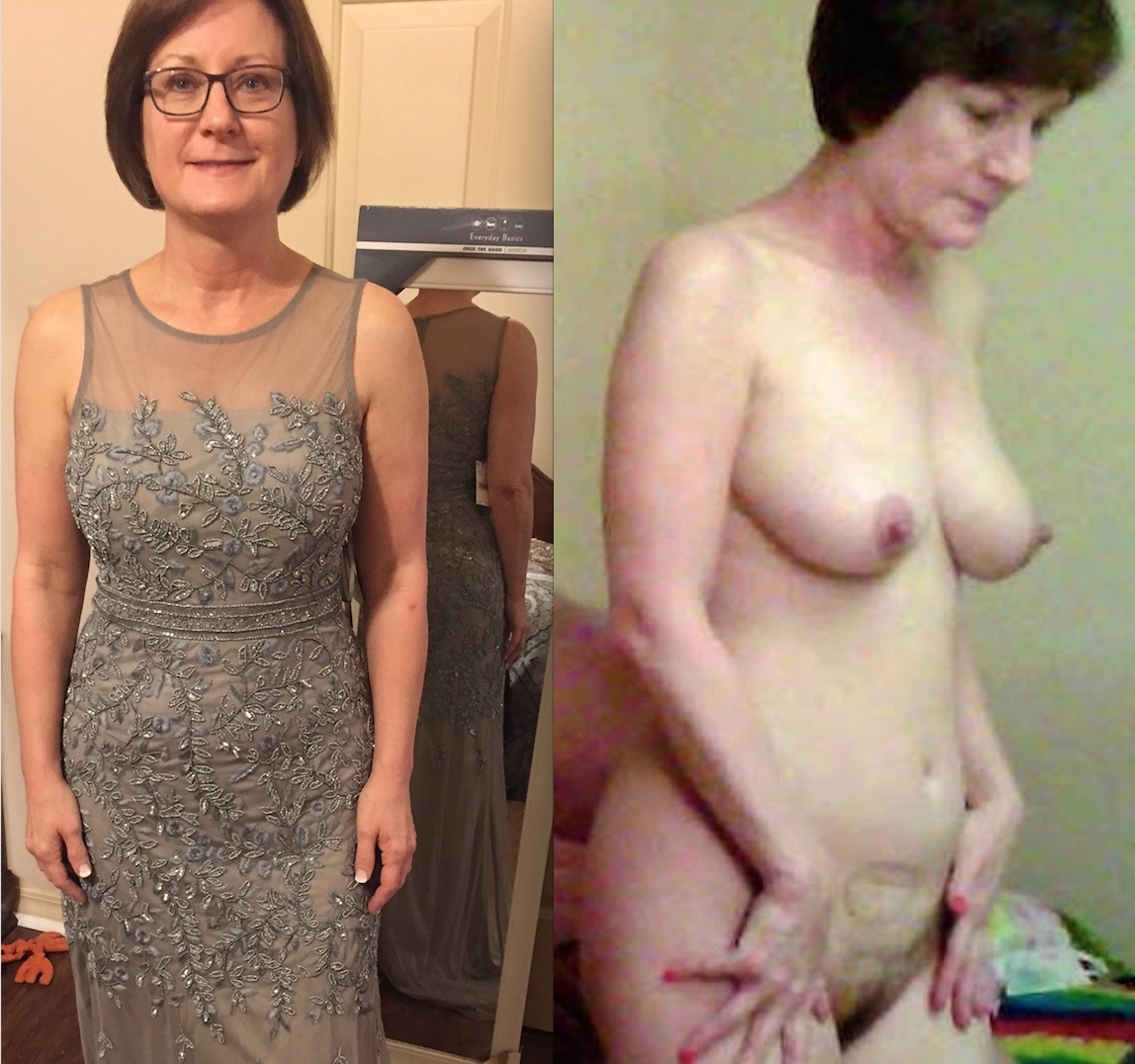 dressed and undressed women