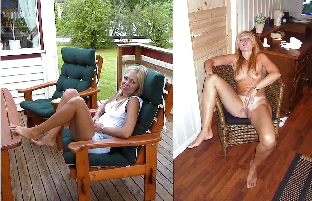 dressed and undressed women