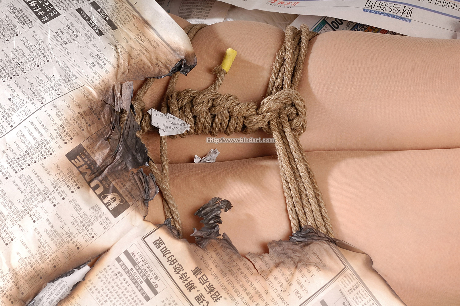 Chinese lady bondage 359-1