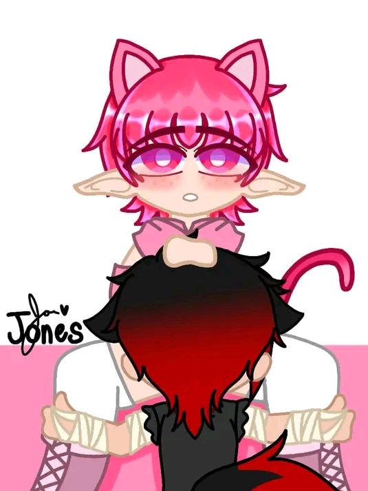 UwU Cat x Bad boy || Gacha Art