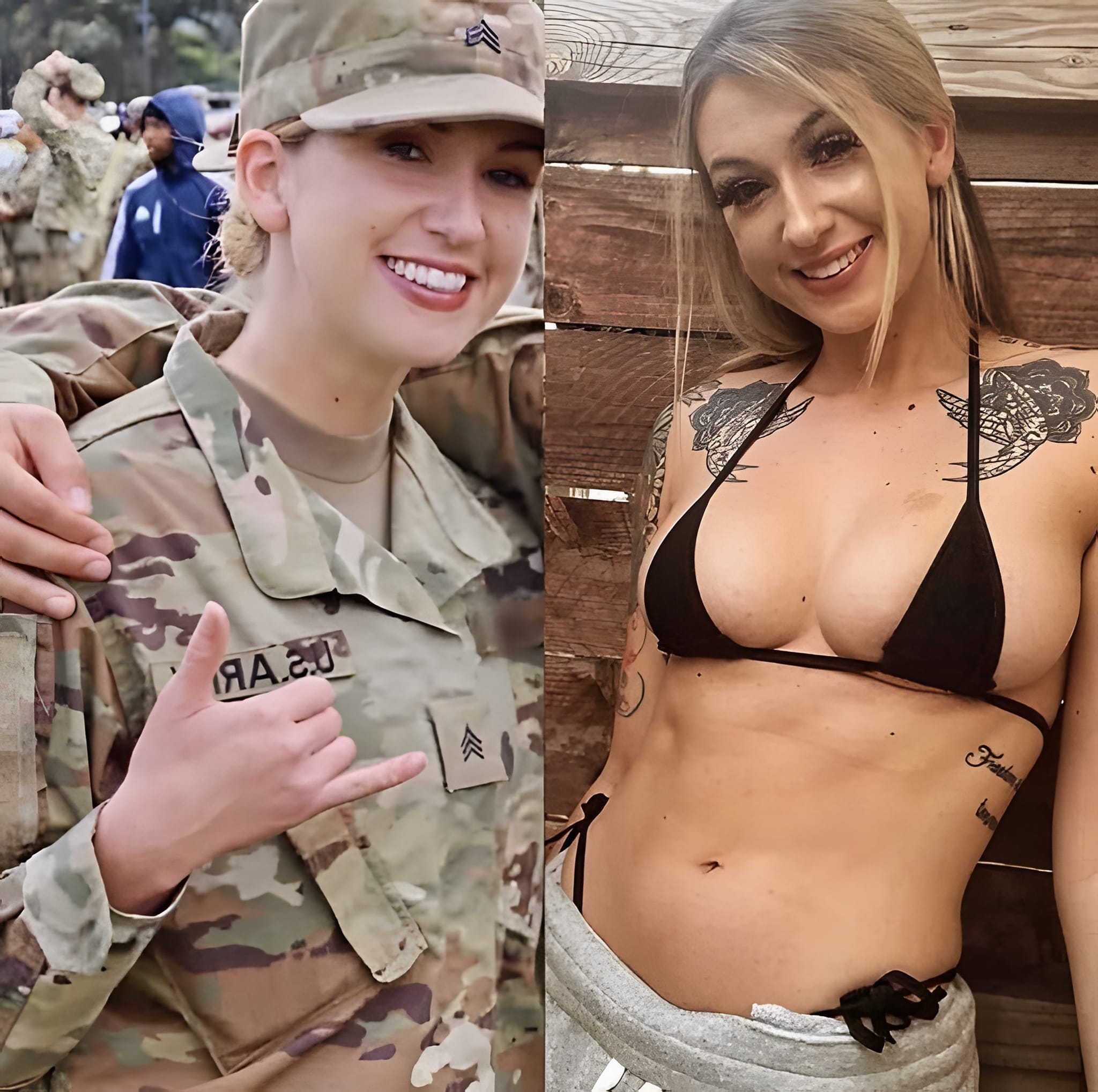 US military women
